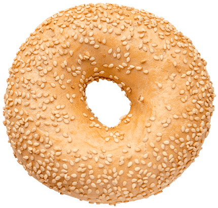 Bagel met sesamzaad